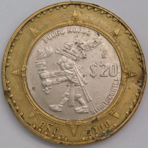 Kakšen je kovanec za 20 pesos?