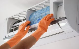 čiščenje filtrov klimatske naprave