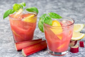 limonadom z rabarbaro