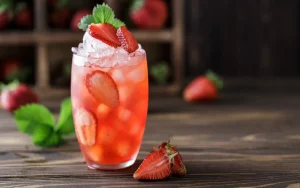 limonadom z jagodami