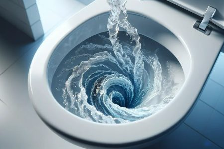 Zvitek toaletnega papirja in kis: preprost trik za odstranjevanje vodnega kamna iz stranišča, da bo spet sijoče čisto