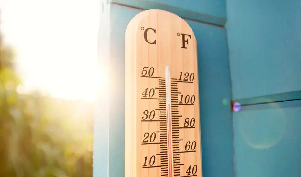 znižuje temperaturo