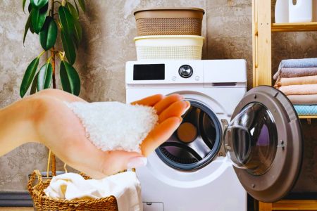 Groba sol v pralnem stroju: čarobna trik, brez katerega ne boste več mogli