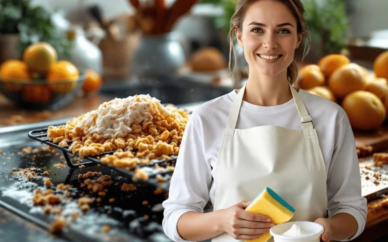 Čiščenje rešetk za pečico? Ta pasta iz sode bikarbone deluje v 20 minutah
